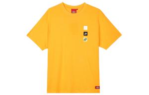 Футболка унисекс ярко-оранжевая Dickies, оранжевый