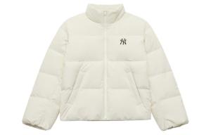 MLB Нью-Йорк Янкиз Базовой Коллекции 25FW Пуховик Унисекс, Standard Ivory