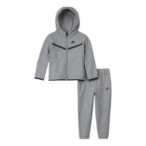 Худи (PS) Nike Tech Fleece Full Zip Hoodie Set 'Dark Grey Heather'