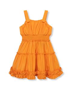 Привычное платье с оборками Habitual, оранжевый