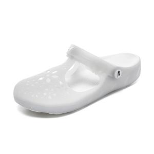 Противоскользящие устойчивые к запаху устойчивые к истиранию тапочки Wrap toe для женщин JSWEI, светло-серый