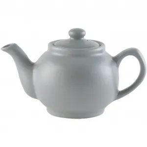 PRICE & KENSINGTON Чайник «Betty», 1,1 л, керамогранит, матовый, 6 чашек, серый