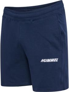 Короткие шорты Hmlelemental Cotton Shorts синего цвета Hummel