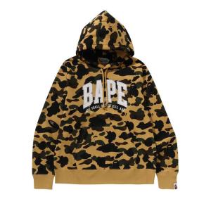 Худи BAPE 1st Camo Pullover Hoodie, Yellow