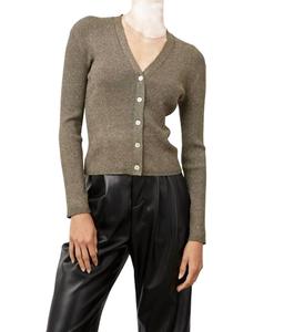 Кардиган Beau с золотым люрексом Rails, Gold Lurex