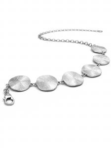 COLLEZIONE ALESSANDRO Ремень 'Hawaii' в цвете Silver