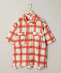 Рубашка в клетку «Фонарь» от Coleman Coen, цвет Orange