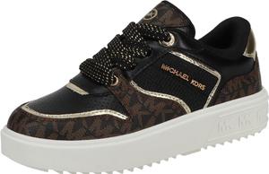 Кроссовки Michael Kors Girls Emmet Rumi, черный/коричневый