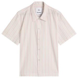 Рубашка Kirk в полоску с короткими рукавами Won Hundred, красный