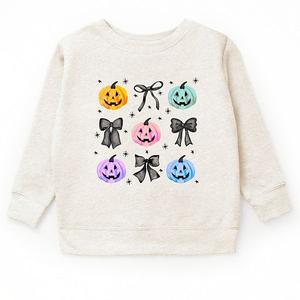 Кофта Coquette с разноцветным тыквенным принтом The Juniper Shop, Natural