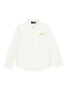 Рубашка Medusa Versace Kids, белый