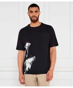 Футболка te_jellyfish Relaxed fit Boss Orange, черный