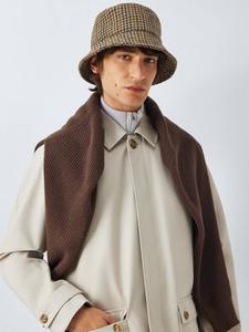 Шерстяная клетчатая ведро-шляпа John Lewis, Multi