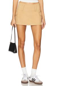 Мини-юбка Kori Superdown, khaki