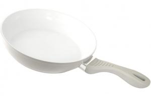 Алюминиевая сковорода DESKI Ø 20 см серого цвета с мягкой ручкой с керамическим покрытием Sonstige, серый