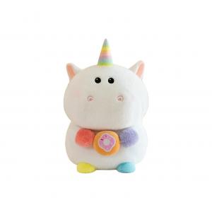 Мягкая игрушка Q Meng Doughnut Unicorn для свадебных автоматов с призами, высота 21см/27см/38см/50см XIWANTONG, белый