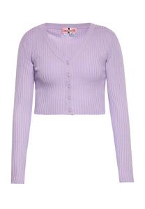 Толстовка Swirly Cropped Cardigan, лавандовый