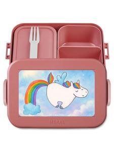 Mr. & Mrs. Panda Ланчбокс с дизайном «Единорог, летающий конь» в пастельно-красном цвете