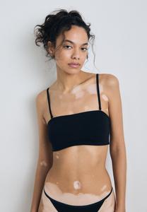 Верх бикини SMOOTH BANDEAU BRALETTE Hunkemöller, черный