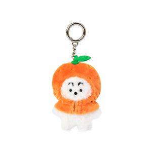 Плюшевая игрушка мини кукла Minini коллекция фруктовый брелок милый портативный шарм плюшевый кулон LINE FRIENDS
