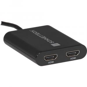 Sonnet DisplayLink USB Type-A to Dual HDMI Adapter USB3-DHDMI