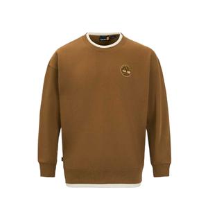Timberland Свитшоты Unisex Brown Crew Neck Moderate