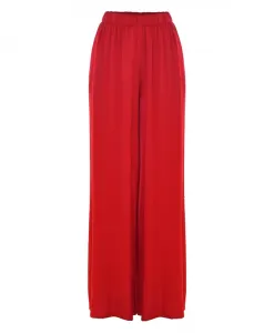 Брюки с широкими штанинами Kocca, красный