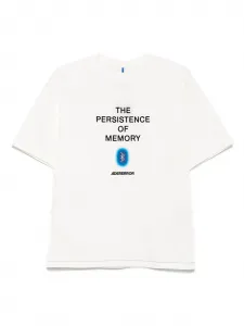 Футболка с круглым вырезом Ader Error, белый