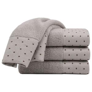 Набор из 4 мягких хлопковых полотенец для рук размером 14 x 30 дюймов для ванной комнаты PiccoCasa, цвет Bone