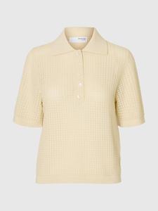 Рубашка SELECTED, бежевый