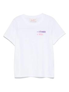 Футболка Elly MC2 Saint Barth Kids, белый