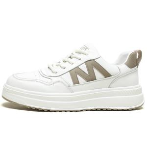 Кеды мужские, обувь для скейтбординга низкая Mulinsen, цвет White/Khaki