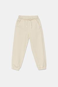 Детские хлопковые спортивные брюки United Colors Of Benetton, бежевый