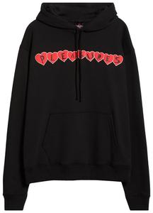 Худи Pleasures Grin, черный, черный