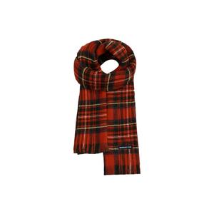 Вязаный шарф Unisex WARRIOR, красный plaid