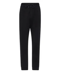 Черные спортивные штаны из технического хлопка Duno, черный
