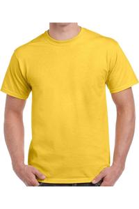 Футболка мужская Gildan Heavy Cotton с короткими рукавами, желтый