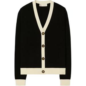 FW22 Трикотаж Женская Черная TORY BURCH