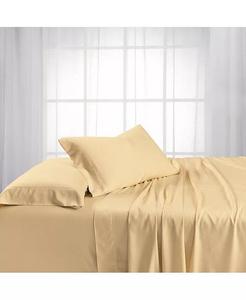 Роскошная и тяжелая вискоза из бамбука, комплект из 600 листов, королева Egyptian Linens, белый