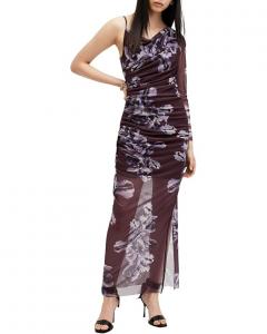 Платье AllSaints Eris Dress, цвет Monica Oxblood Red