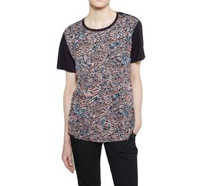 Женский топ Coral Aster Georgette в разноцветном цвете Proenza Schouler