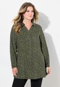 Блуза MIAMODA, зеленый
