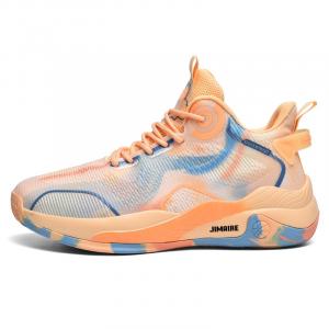 King Jinmai Скользоустойчивые высокие кеды мужские - сырный желтый, цвет Cheese Yellow