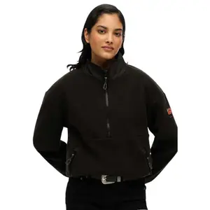 Толстовка Superdry Active half zip, черный