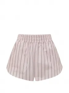 Полосатые шорты A PAPER KID, розовый