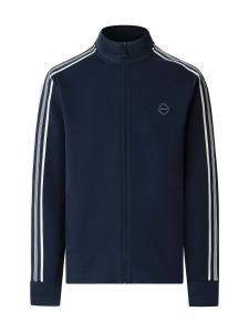 Hackett London Толстовка с молнией в цвете Navy