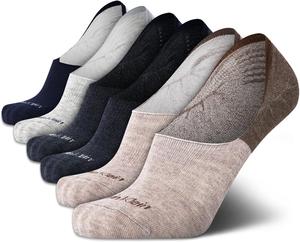 Мужские носки Calvin Klein, невидимые, с мягкой хлопковой подкладкой, с защитой пятки (размер 7-12), Multi Ultra Low