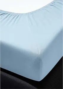 Простыня на резинке IRISETTE Terry Orion 0009 синяя 120 x 200 см Irisette