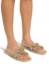 Мюли Alma en Pena, светло-коричневый