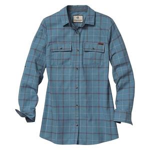 Женская фланелевая рубашка cinch Legendary Whitetails, Blue Hydrangea Plaid